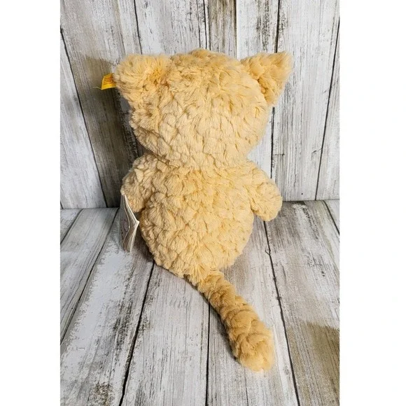 Steiff Honey Teddy Bear Plush Stuffed Animal Toy Yellow Gold Button In Ear - Picture 3 of 6